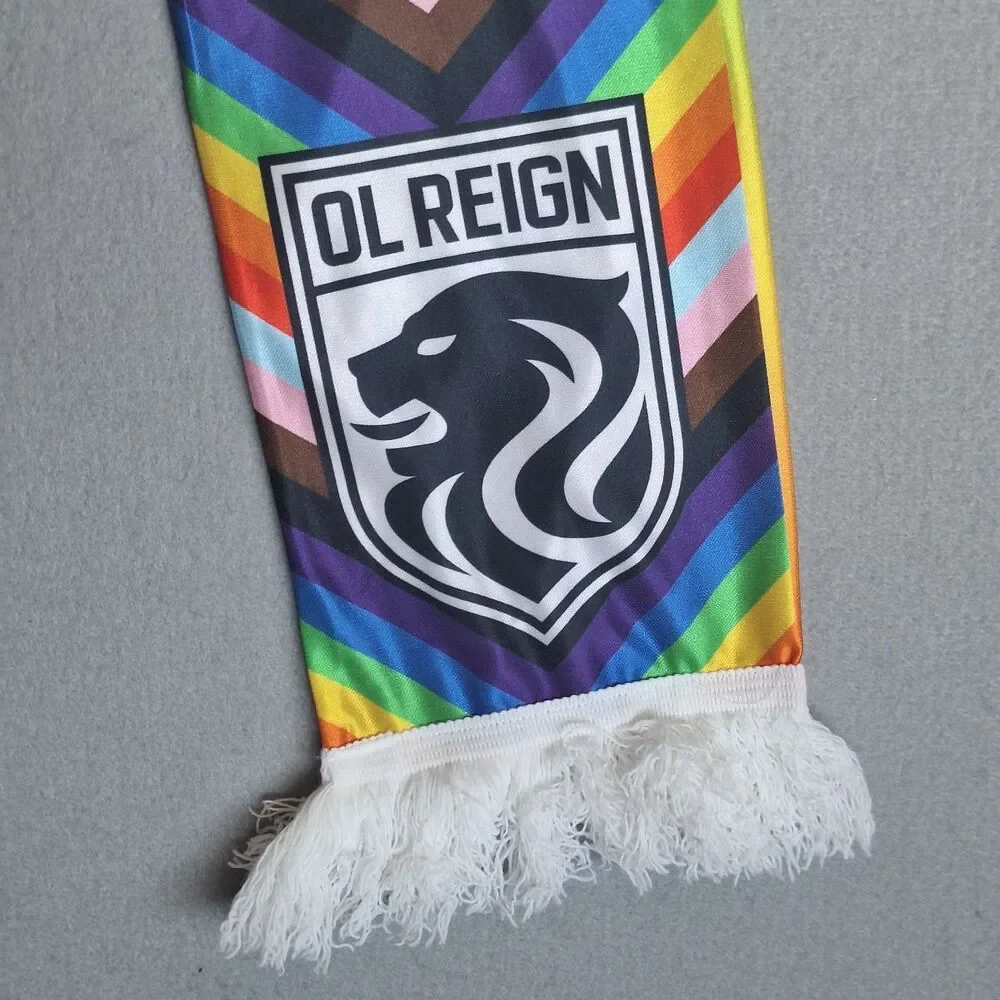 Seattle Sounders FC Pride Progress Flag Match Day Scarf MLS Limited Edition